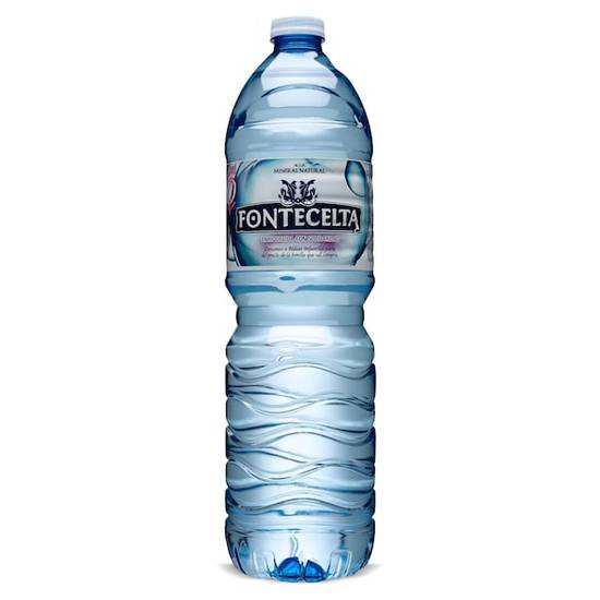 Agua mineral natural Fontecelta botella 1.5 l