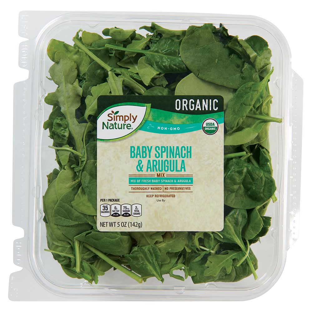 Simply Nature Organic Arugula and Spinach Mix