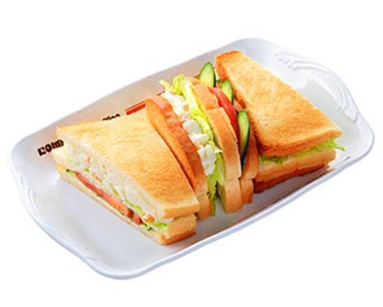 ��ポテサラトースト Potato Salad Sandwich on Toast