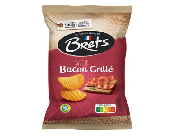 Chips Bacon Grillé 125g Brets