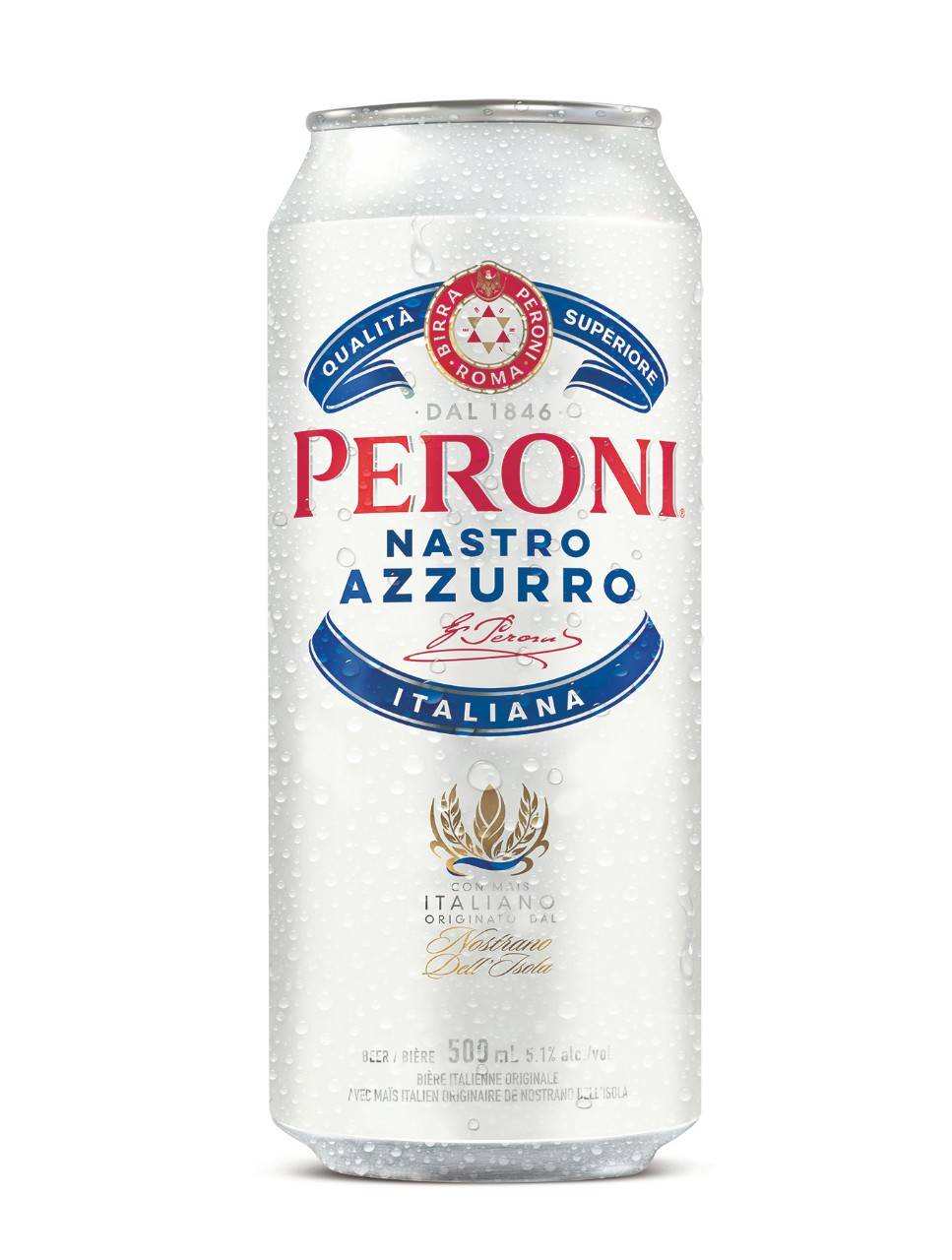 Peroni Nastro Azzurro Beer (500 ml)