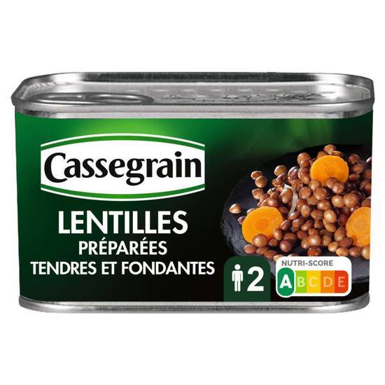 Cassegrain Lentilles cuisinées 265 g