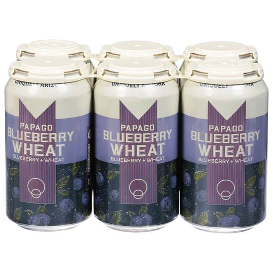 Papago Blueberry Wheat Beer (6 pack, 12 oz)