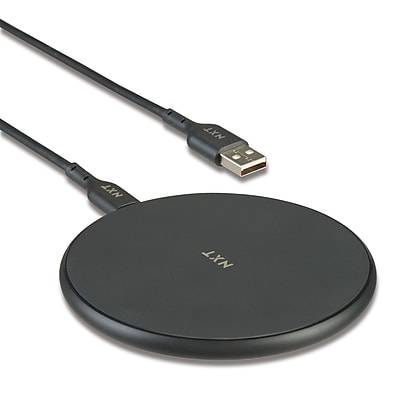 Nxt Technologies Qi Wireless Charger With Usb-C Cable (black )