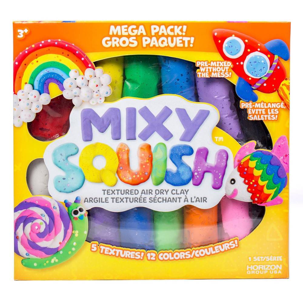 Mixy Squish Air Dry Clay Mega pack