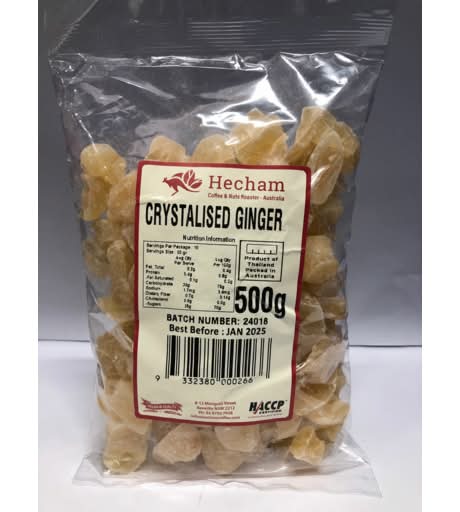 Hecham Crystalised Ginger 500g