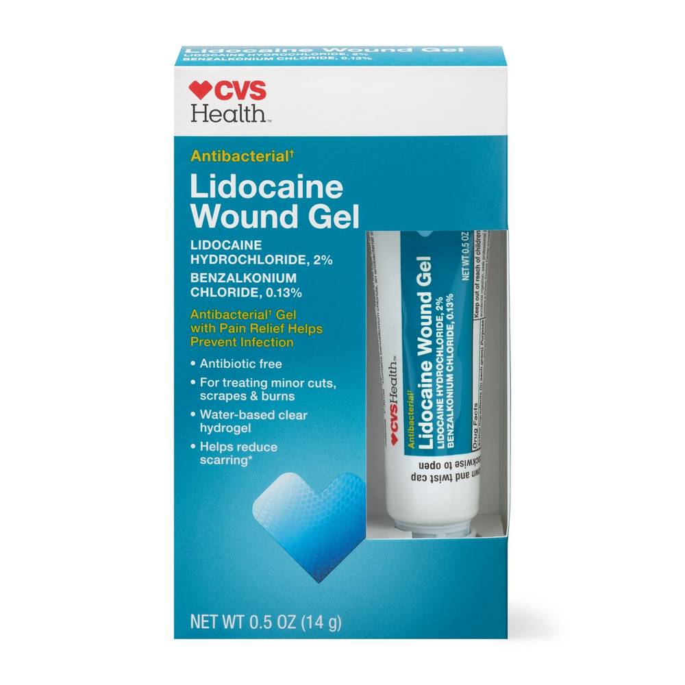 Cvs Health Antibacterial Wound Gel, 0.5 Oz