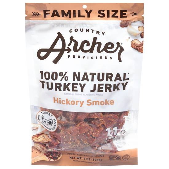 Country Archer Hickory Smoke Turkey Jerky (7 oz)