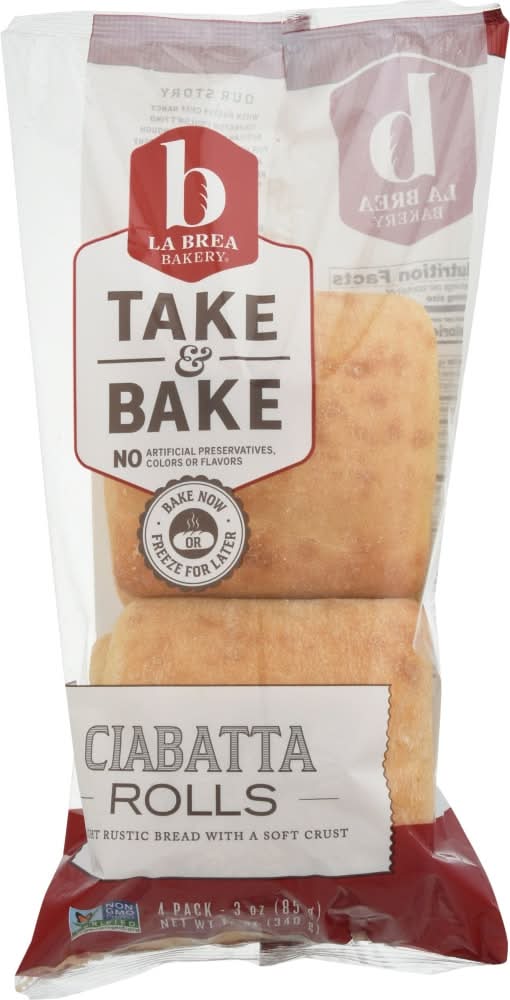 LaBrea Bakery Ciabatta Rolls