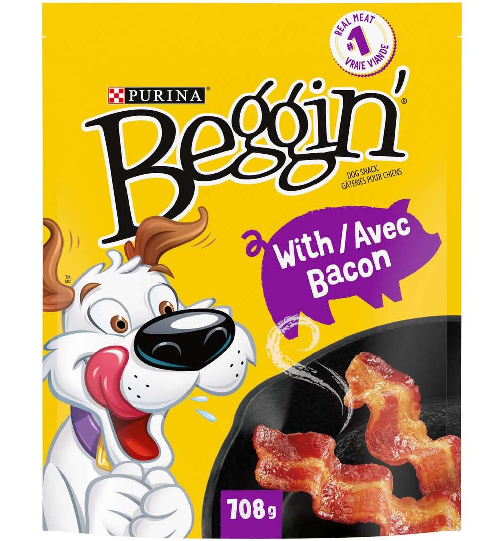 Purina Beggin' Strips With Bacon Flavour Dog Snacks (708 g)