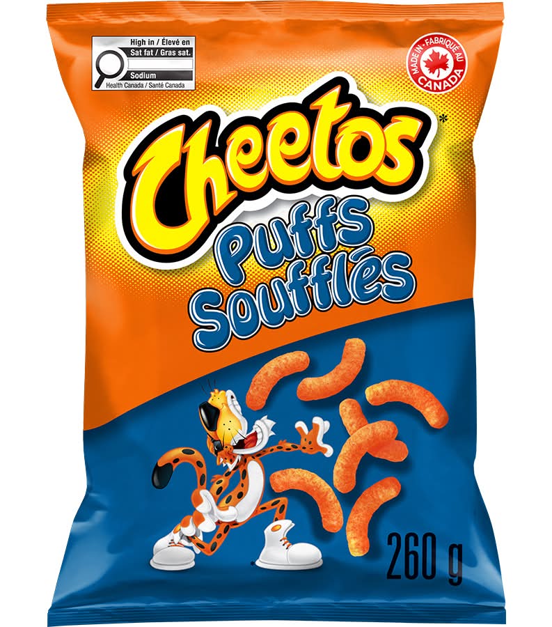 Cheetos Puffs Snack, Cheese (260 g)