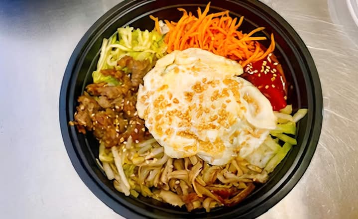 K1.Korean Bibimbap-石锅拌饭