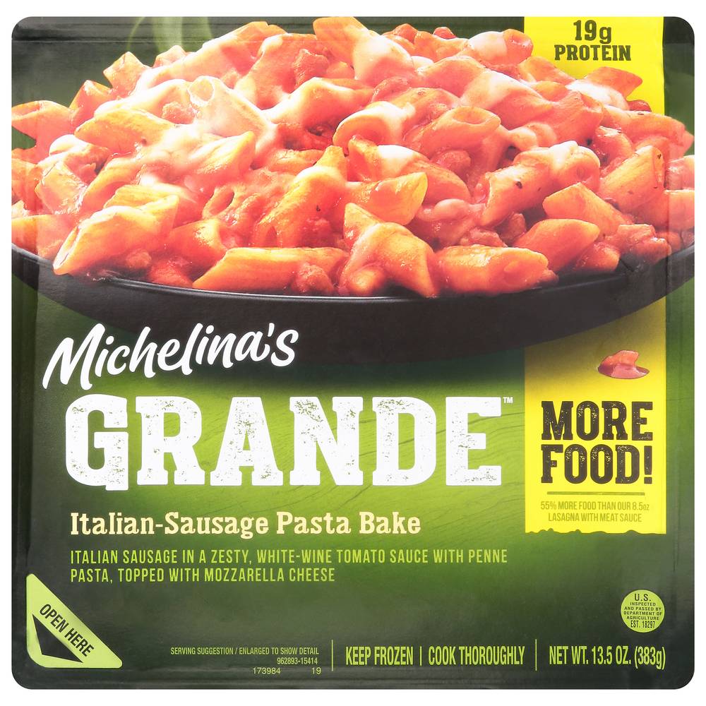 Michelina's Grande Italian-Sausage Pasta Bake (13.5 oz)