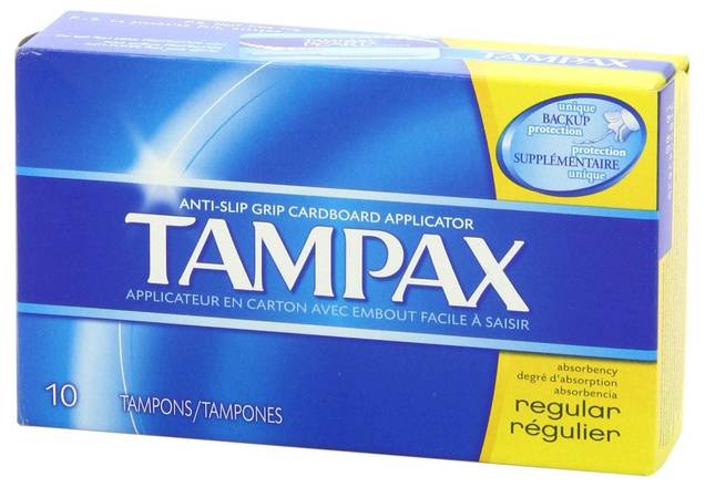 Tampax Tampons Regular Unscented