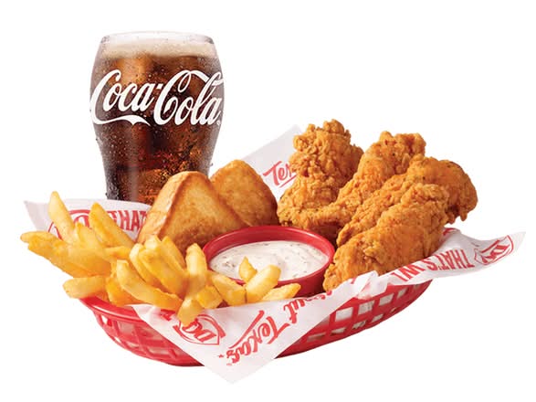 Spicy Chicken Strip Country Basket® w/Drink
