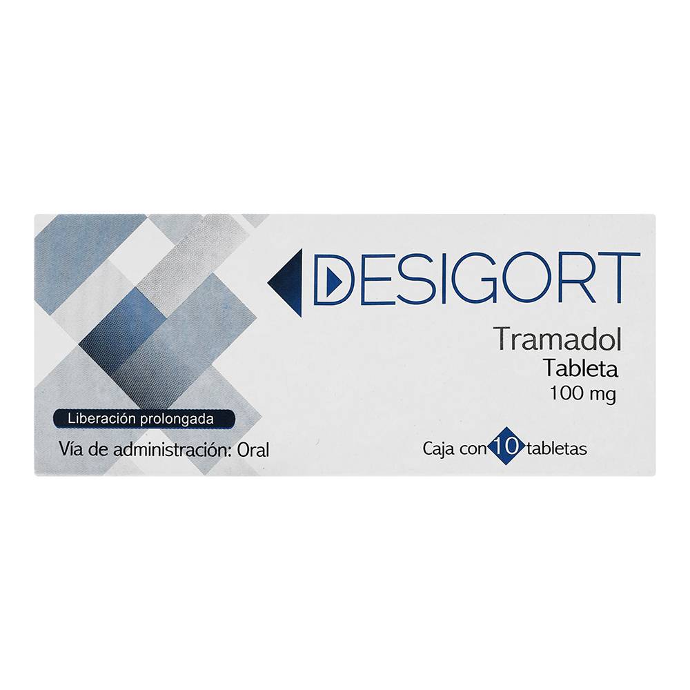 Degort's chemical tramadol 100 mg tabletas (10 un)