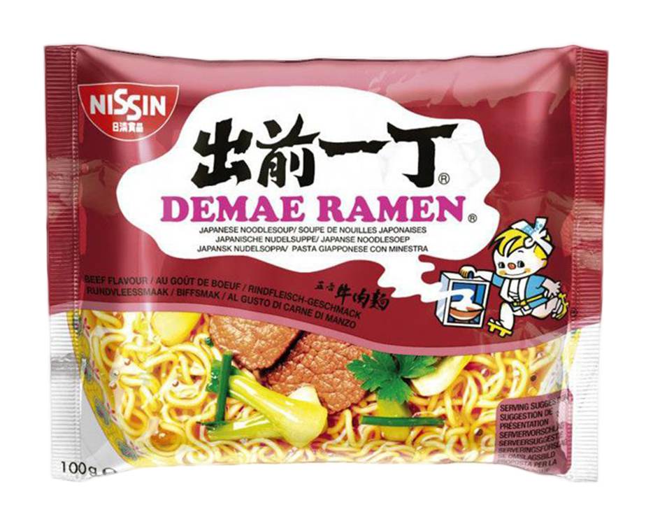 Nissin Demae Ramen Five Spice Beef Noodles (100g)
