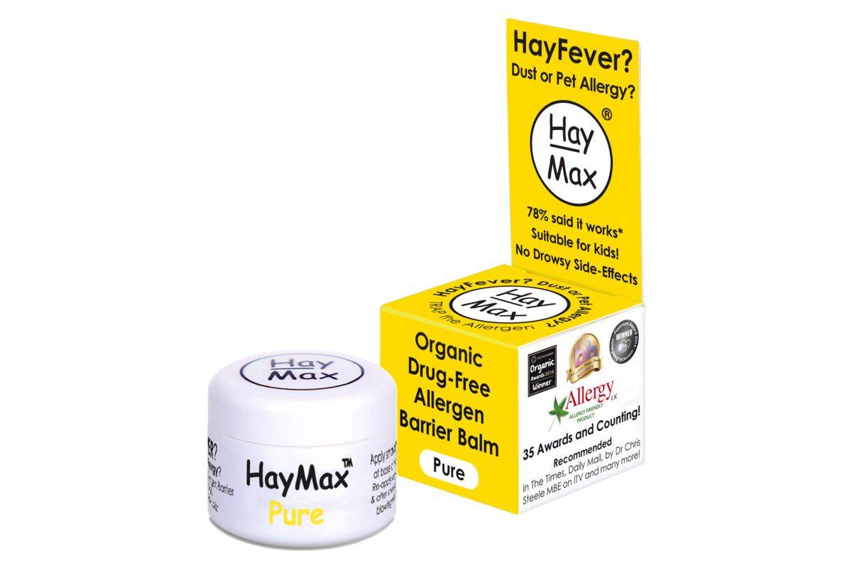 HayMax Pure Organic Drug-Free Allergen Barrier Balm 5ml