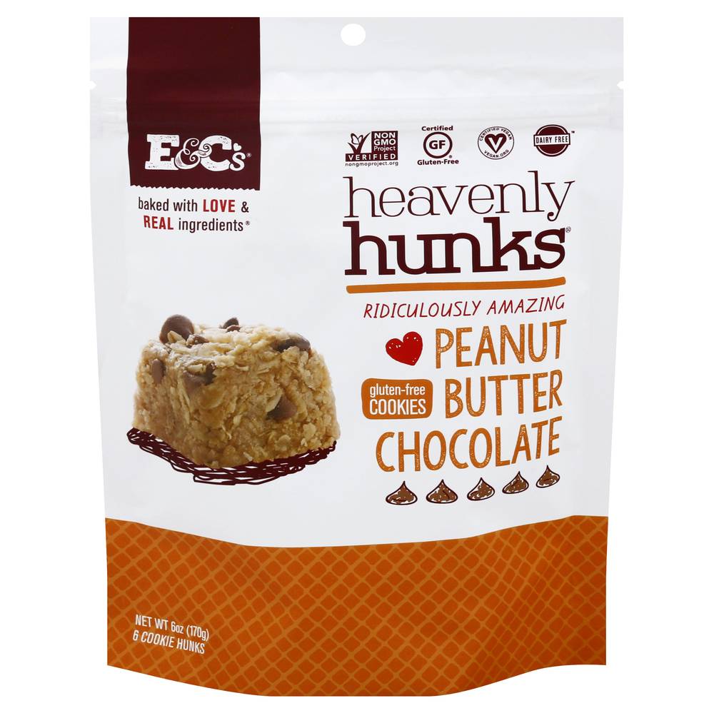 E&C's Heavenly Hunks Cookies (peanut butter chocolate)