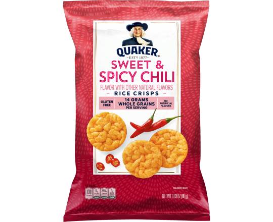 Quaker Rice Crisps (sweet-spicy chili)