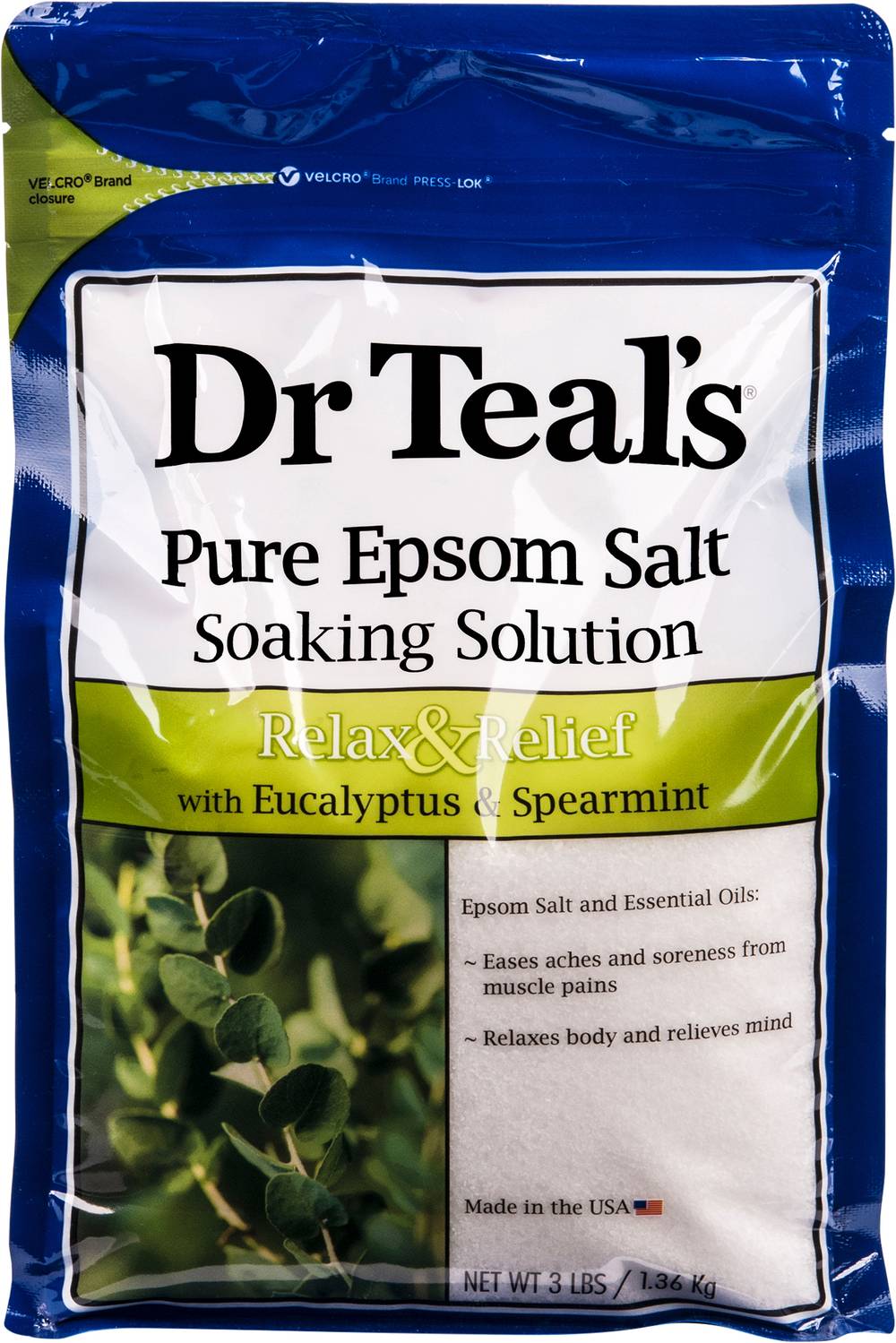 Dr. Teal's Relax & Relief Pure Epsom Salt Soaking Solution