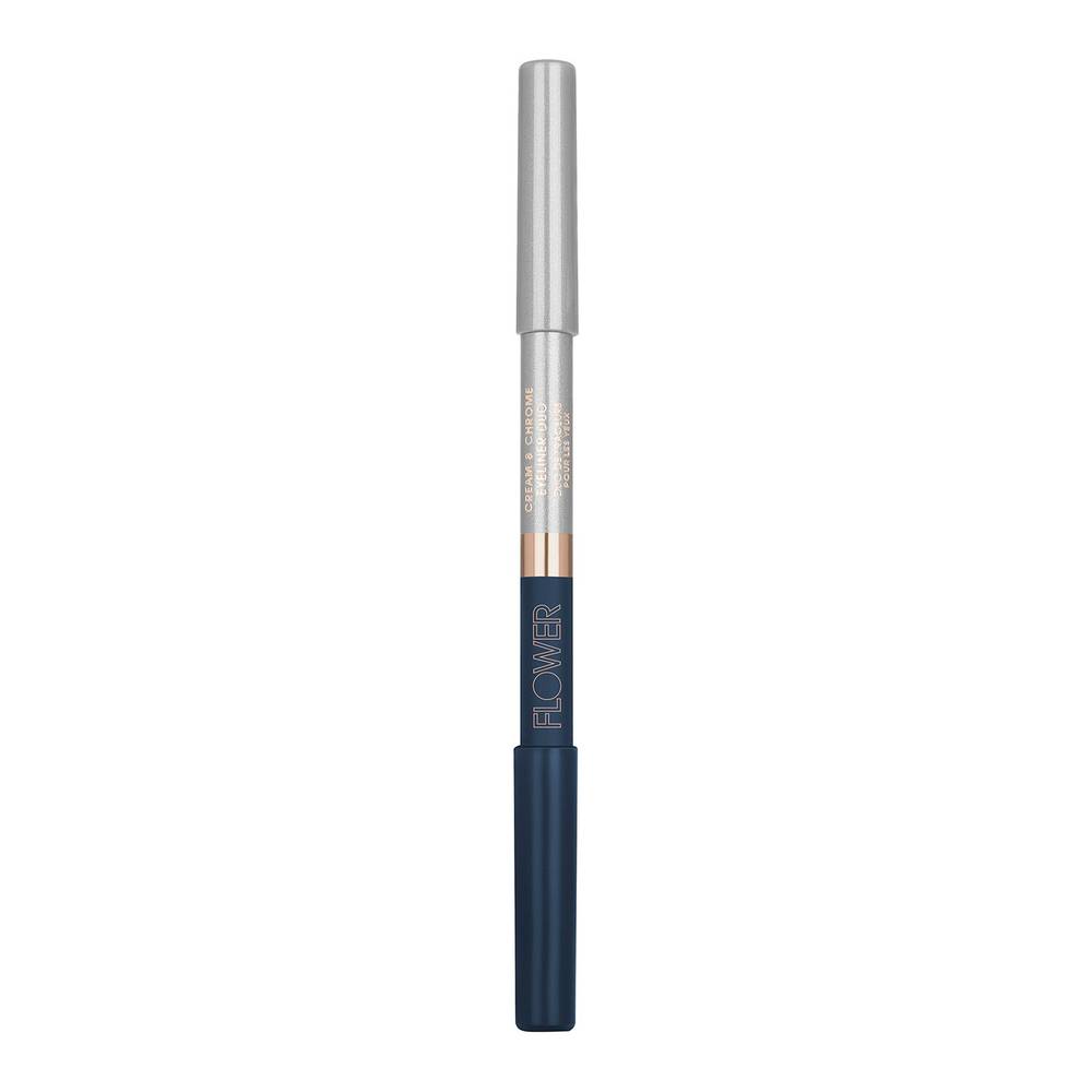 Flower Beauty Cream & Chrome 2-In-1 Eyeliner, Sapphire