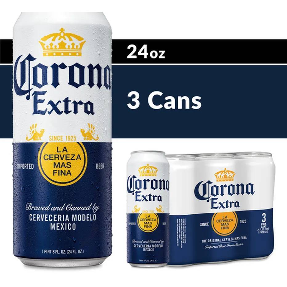Corona Extra (3X24 Fl oz) (4.6% ABV)