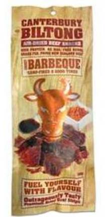 Canterbury biltong smokey bbq flavour 100g