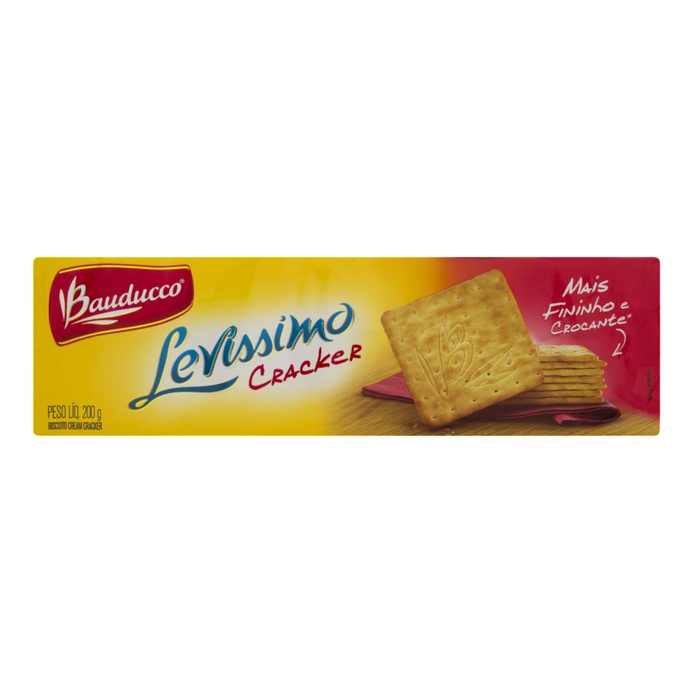 Bauducco biscoito cream cracker levíssimo (200 g)