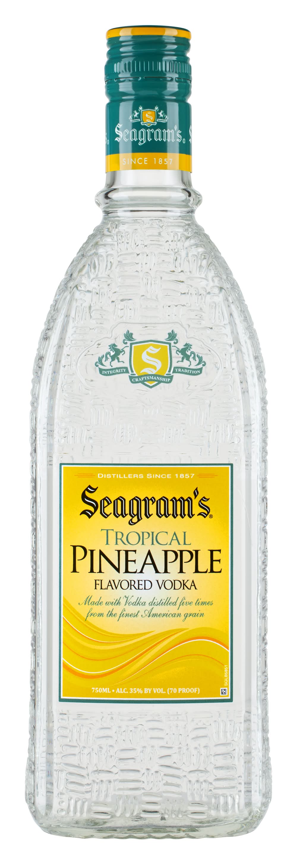 Seagram’s Tropical Flavored Vodka, Pineapple (750 ml)