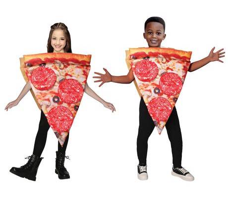 Partyholic Child'S Unisex Pizza Costume (One Size)