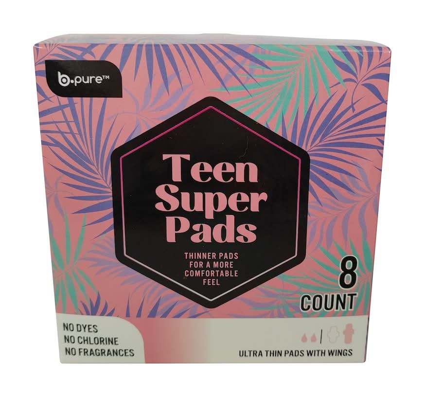 B Pure Ultra-thin Super Pads, 1-ct.