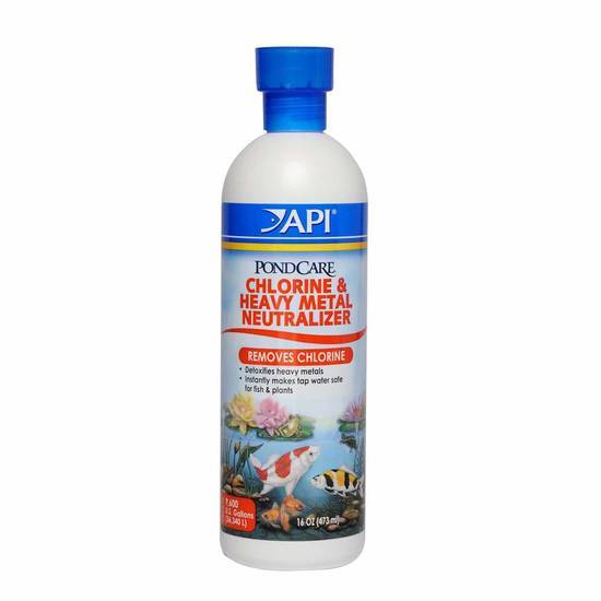 API Pondcare Chlorine & Heavy Metal Neutralizer (16 Fl Oz/NONE)