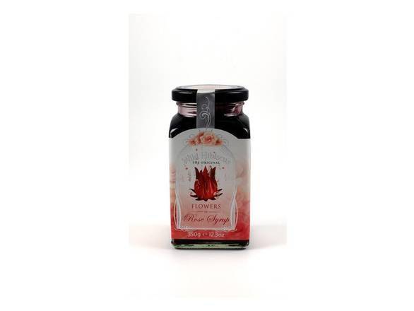 Wild Hibiscus Flowers Rose Syrup (12.3 oz)
