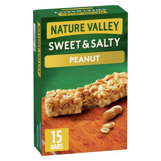 Nature Valley Bars Nv Swt & Slty Chwy Granola Bar Peanut (525g)