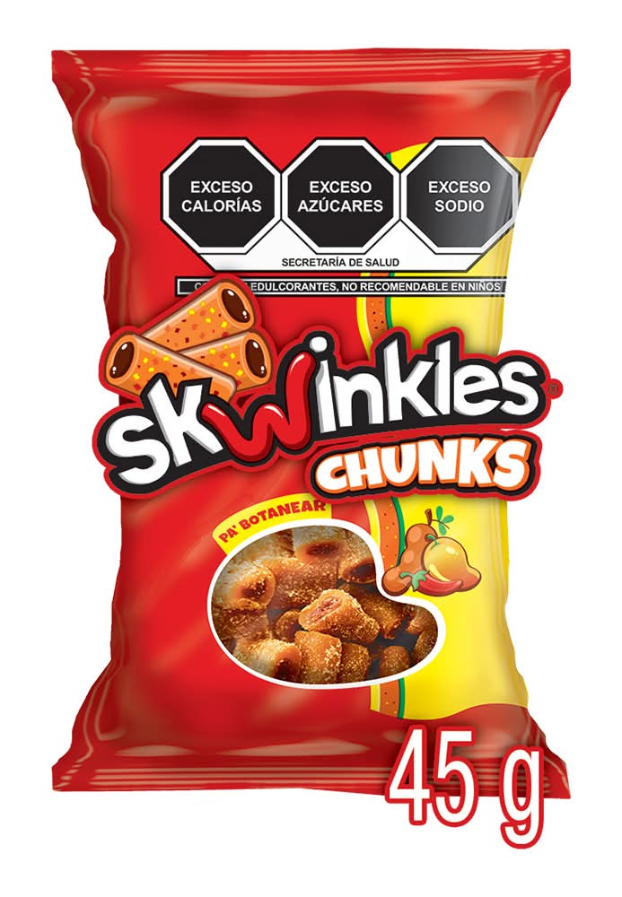 Skwinkles · Dulce chunk enchilado y relleno, mango - tamarindo (45 g)