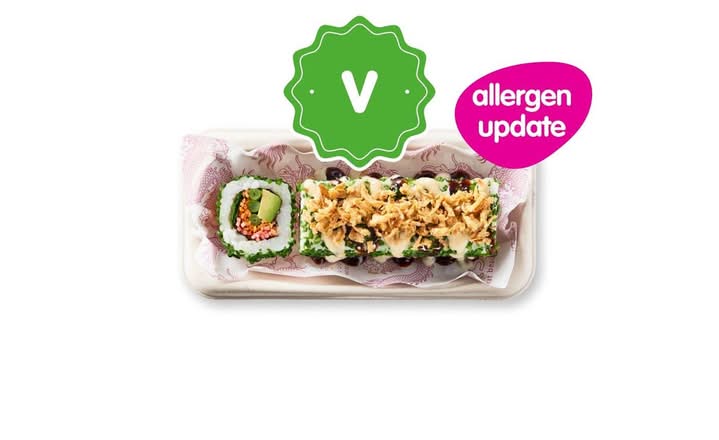 veggie dragon rolls