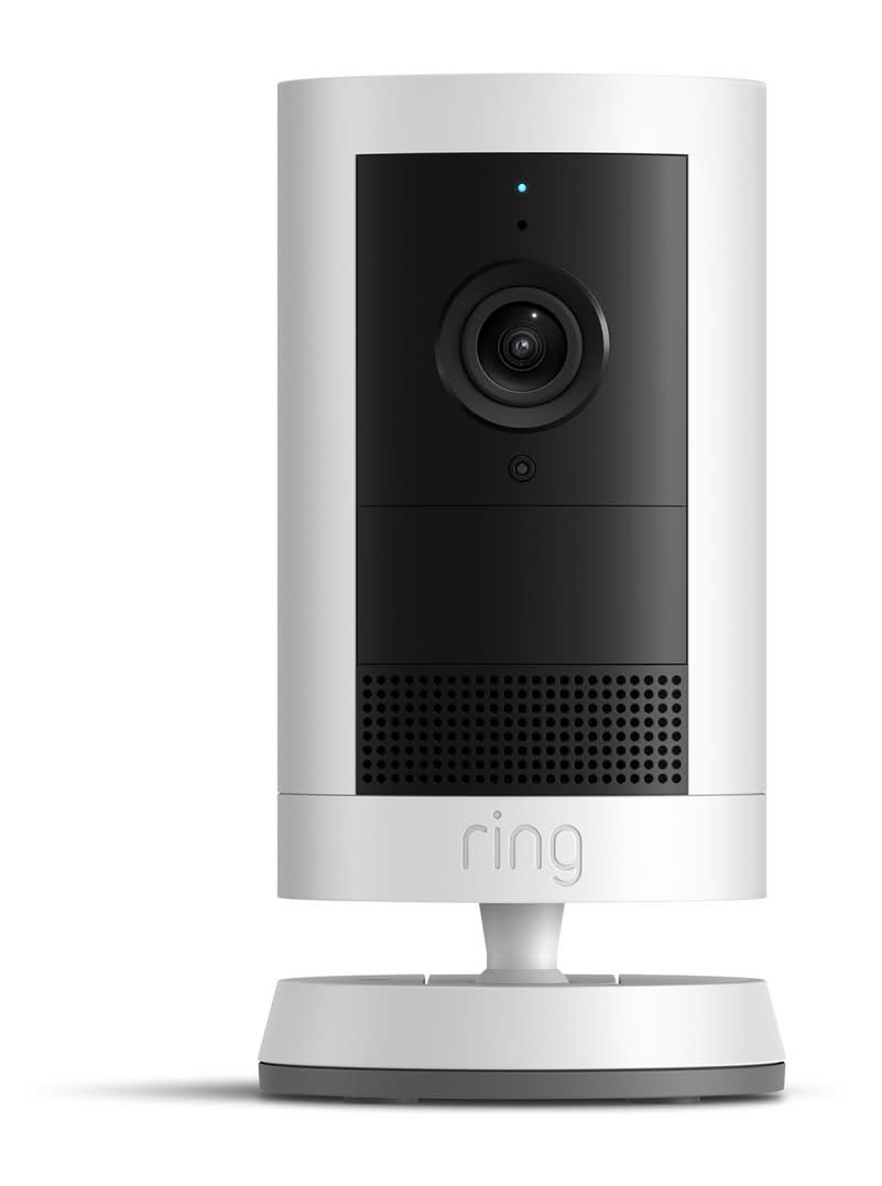 Ring Outdoor Camera Plus 2K Battery White