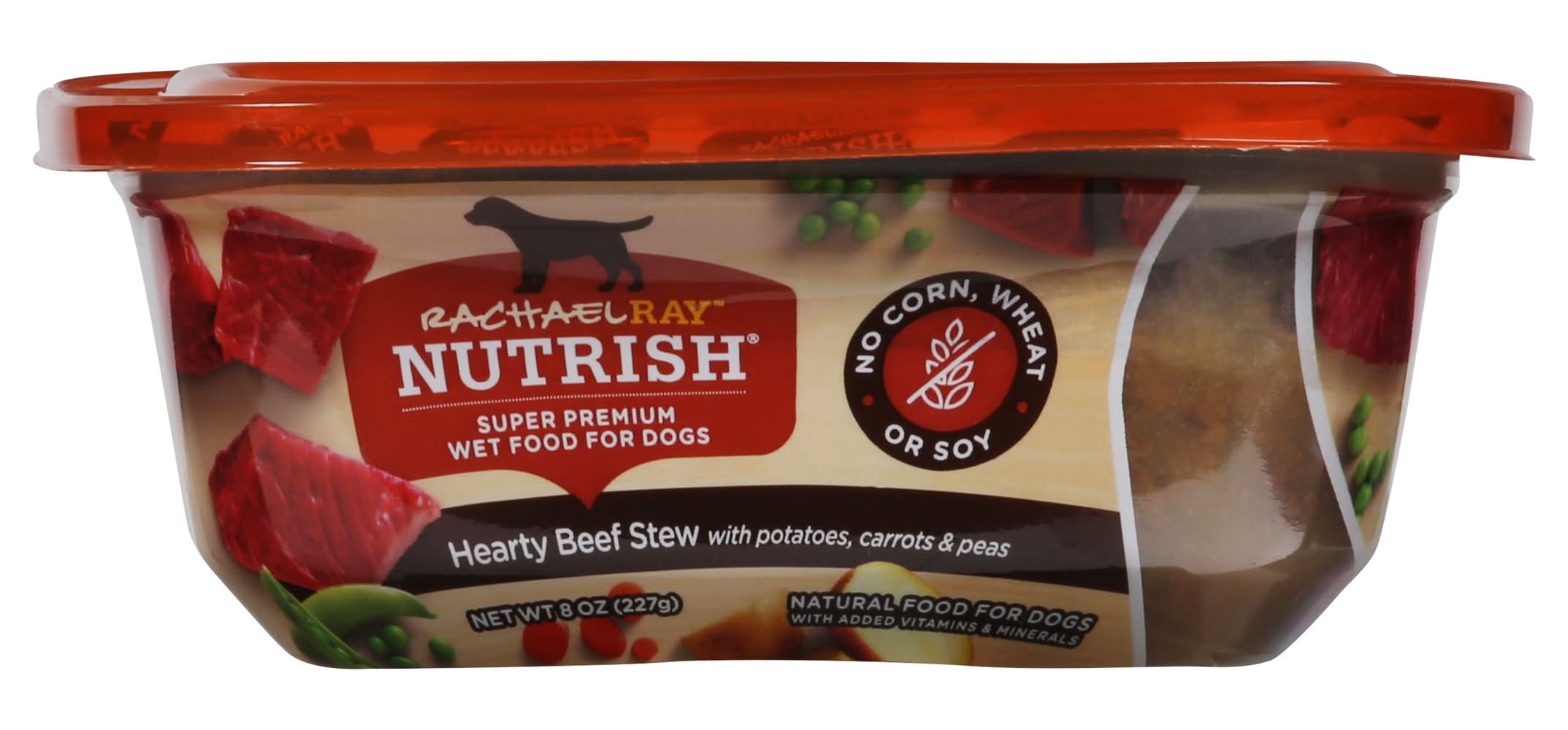 Nutrish Grain Free Hearty Beef Stew Natural Dog Food (8 oz)