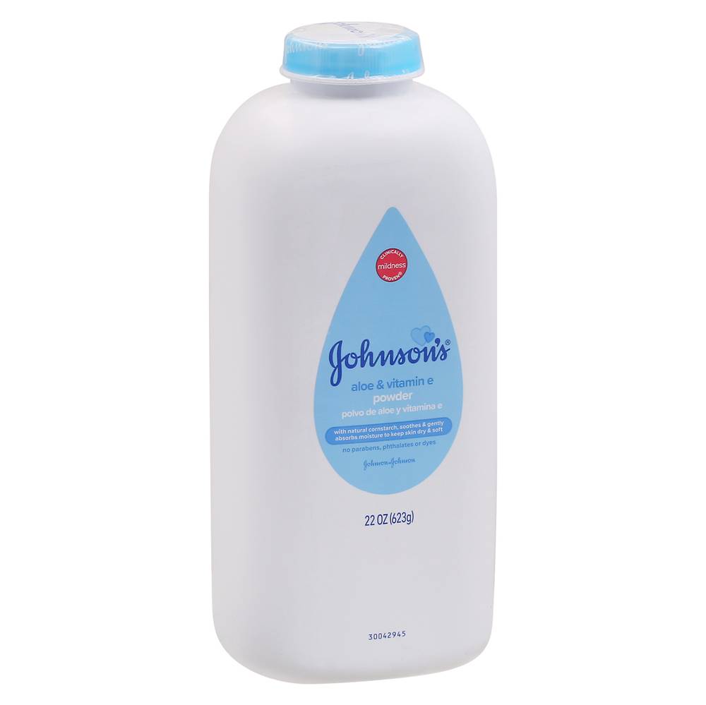 Johnson's Aloe & Vitamin E Baby Powder (22 oz)