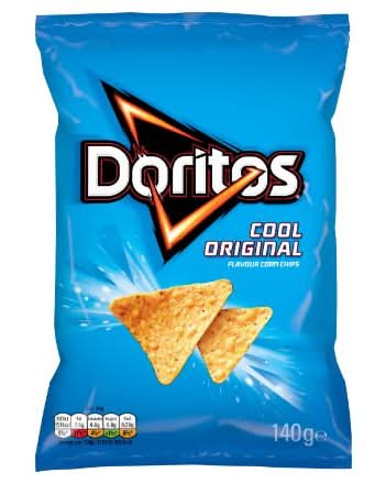 Doritos Cool Original Tortilla Chips Sharing Bag Crisps 140g
