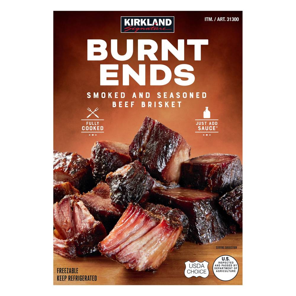 Kirkland Signature Burnt Ends Smoke and Seasoned Beef Brisket