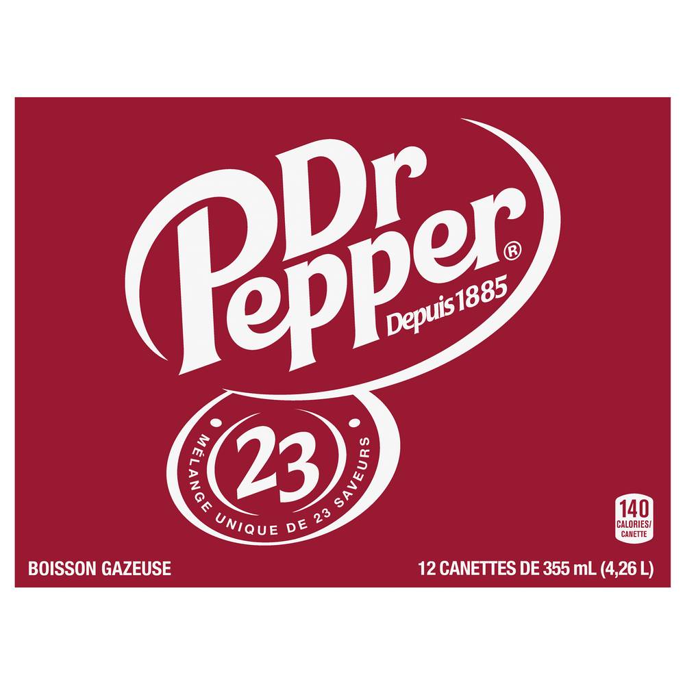 Dr Pepper Soda Soft Drink (12 x 12 oz)