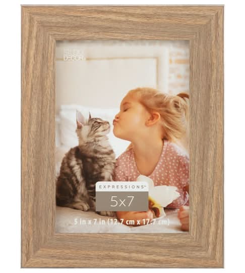 Expressions 5" X 7" Faux Wood Frame By Studio Decor