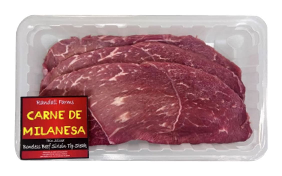 Thin Beef Sirloin Tip Steak