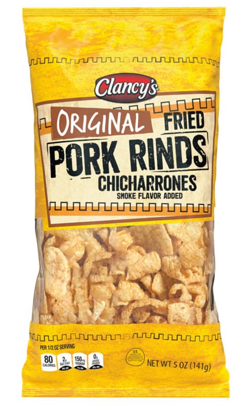 Clancy's Original Fried Pork Rings, Chicharones Smoke (5 oz)