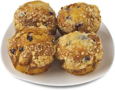 French Vanilla Marionberry Muffins 4Ct - Ea