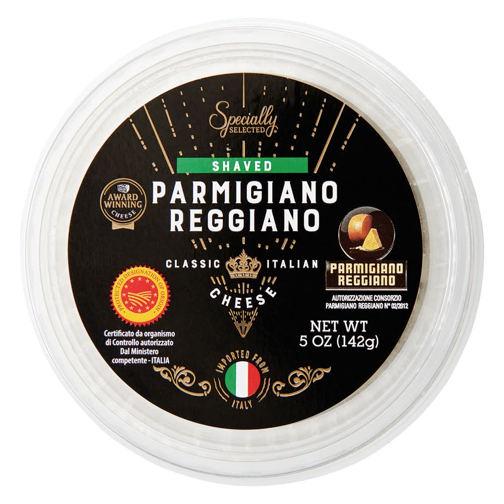 Specially Selected Shaved Classic Italian Cheese, Parmigiano Reggiano (5 oz)
