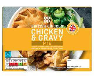 Co-op Chicken & Gravy Pie 180g