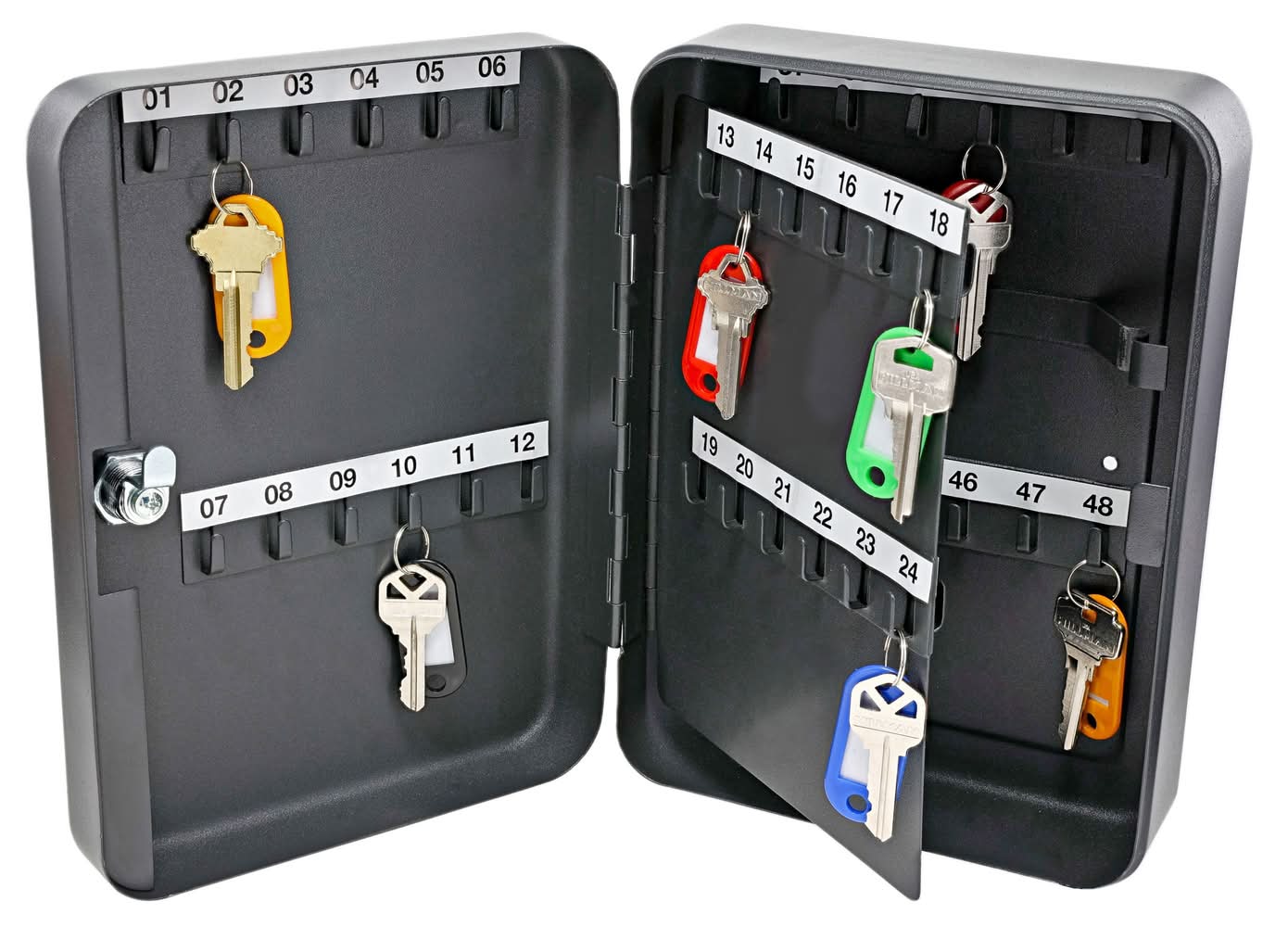Hillman 48 -Pack Black Key cabinet